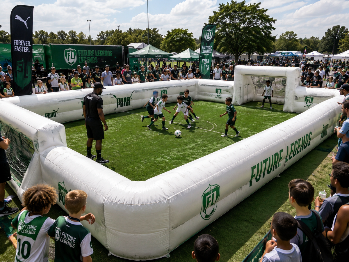 Custom Inflatable Soccer Field