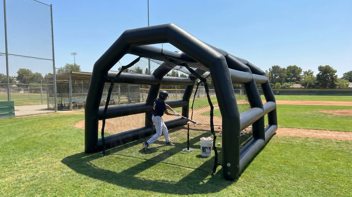 Custom Inflatable Baseball Training Cage