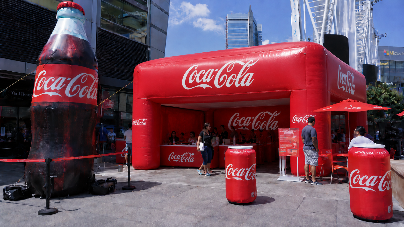 Custom Inflatable Product Replicas for Brand Activations
