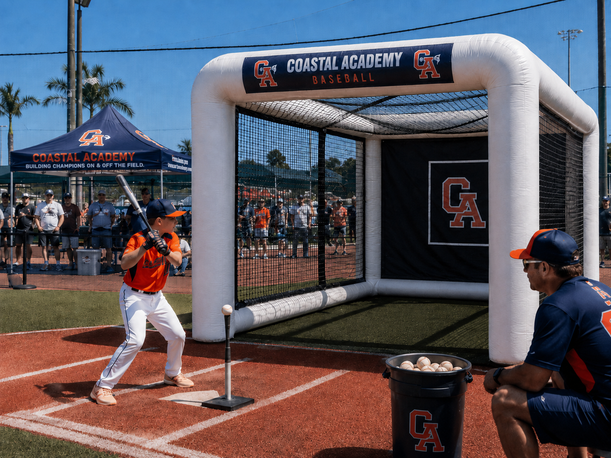 Custom Inflatable Batting Cage