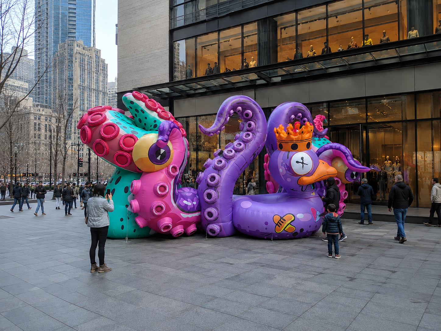 Custom Inflatable Art Built for Big Impact