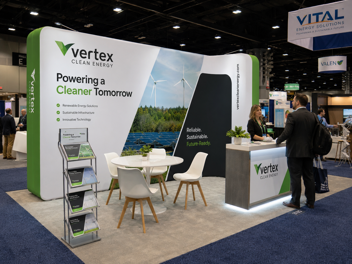 Clean Energy Trade Show Booth