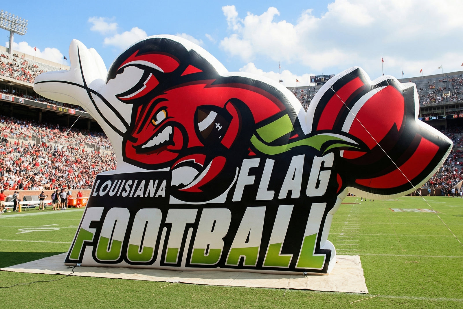 Custom Flag Football Inflatable