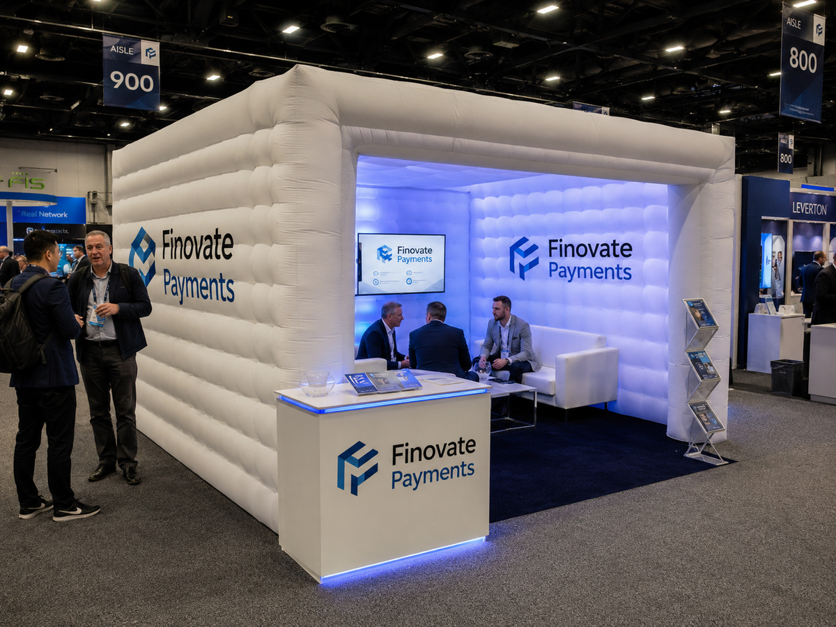 Finovate Inflatable Meeting Booth