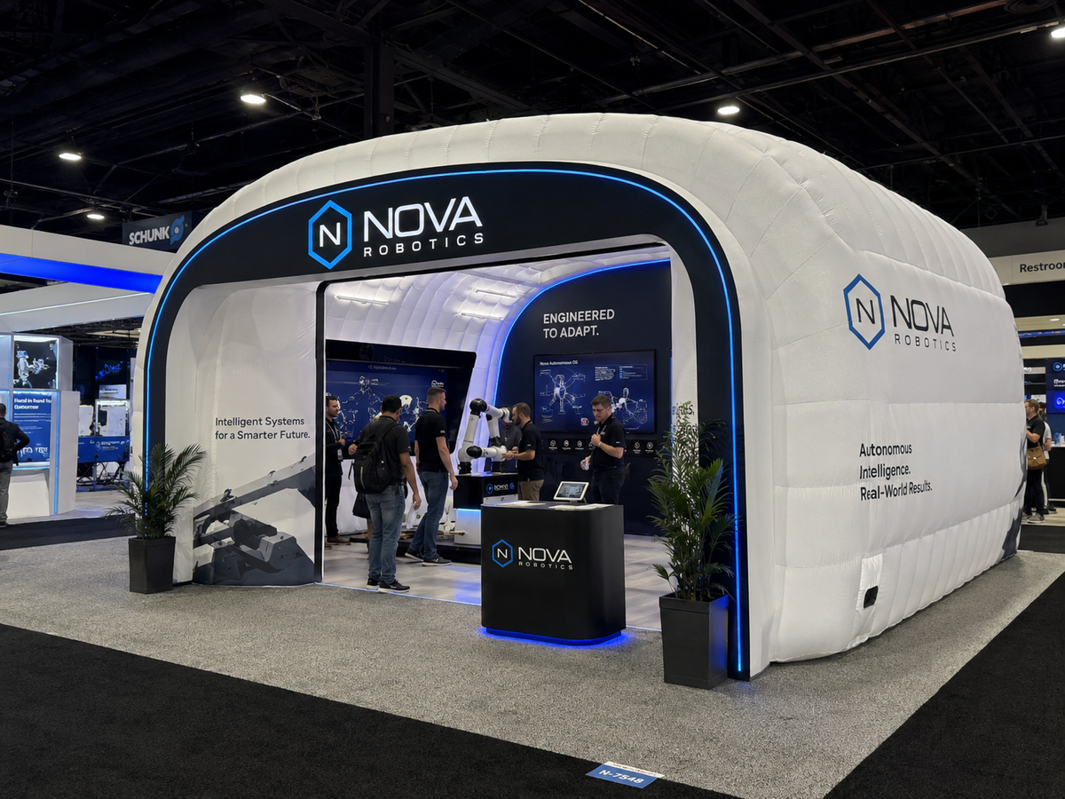 Custom Inflatable Technology Booth