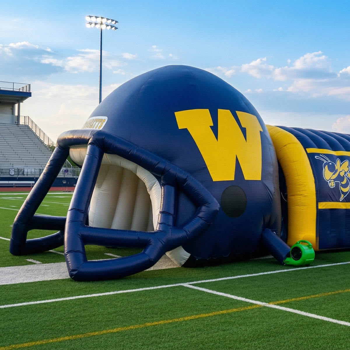 Custom Inflatable Helmet Tunnel