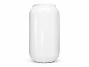 White custom inflatable can replica for beverage product launches trade shows festivals retail promotions sponsor zones and brand activations