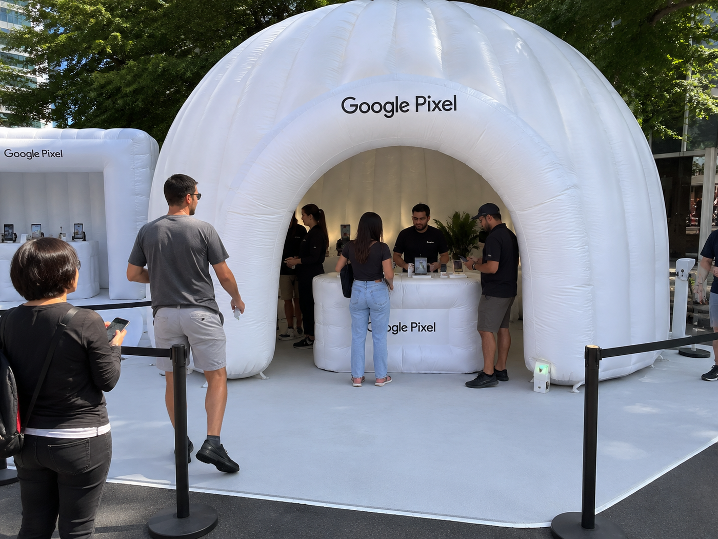 Google Pixel Inflatable Experience Dome