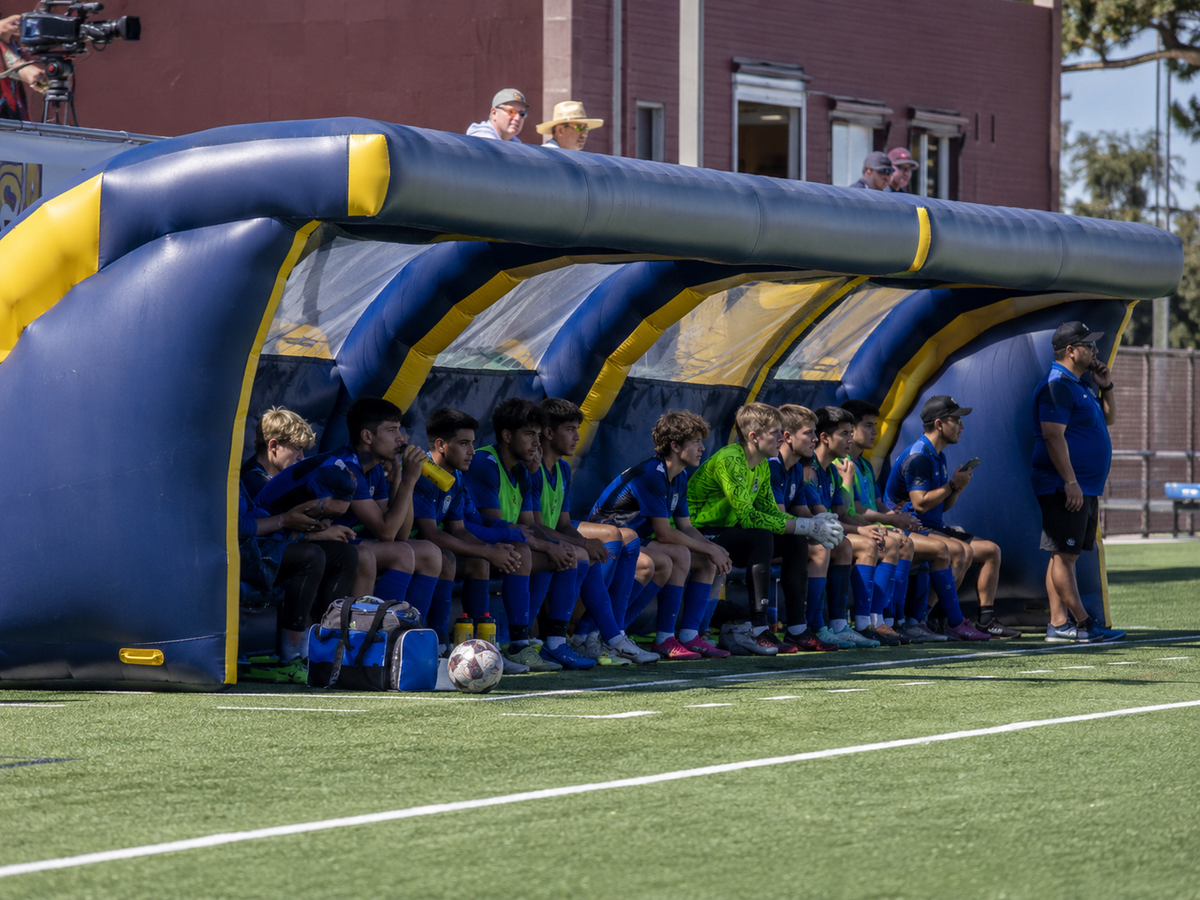 Custom Inflatable Soccer Team Bench
