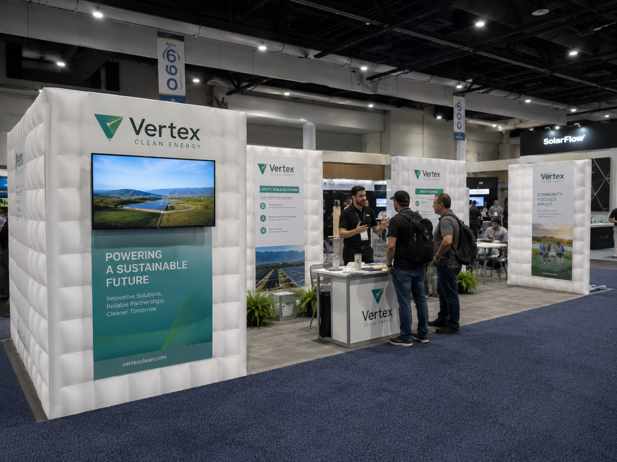 Vertex Inflatable Display Booth
