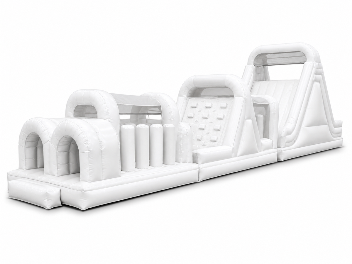 Inflatable Obstacle Course with Slide