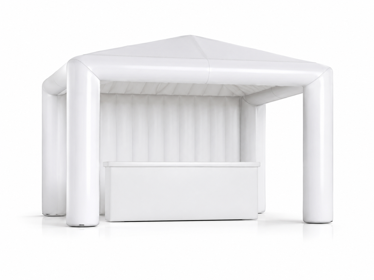 Custom Inflatable Pavilion Booth with Counter